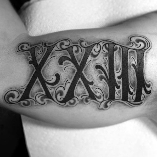 Roman Numeral Tattoo Font Immuno Oncology