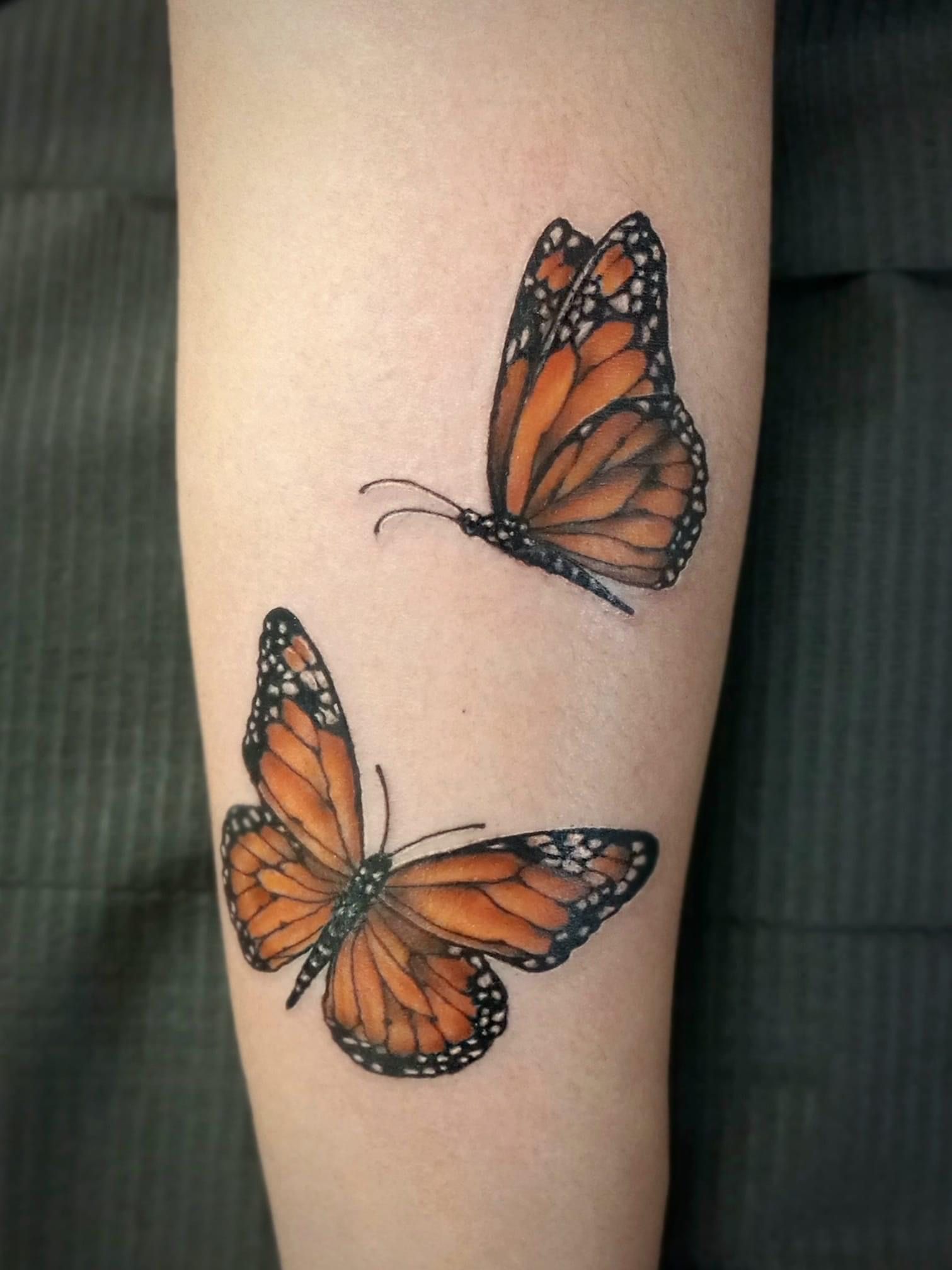 Monarch Butterfly Tattoo IMMUNO ONCOLOGY