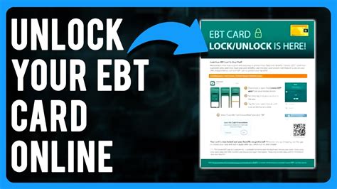 1. 6 Steps To Unlock Your Ebt Card Now