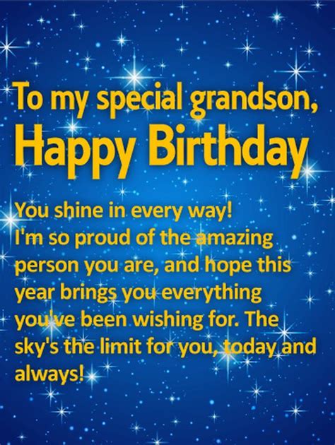 10+ Creative Birthday Message Ideas: Inspire And Delight Your Grandson