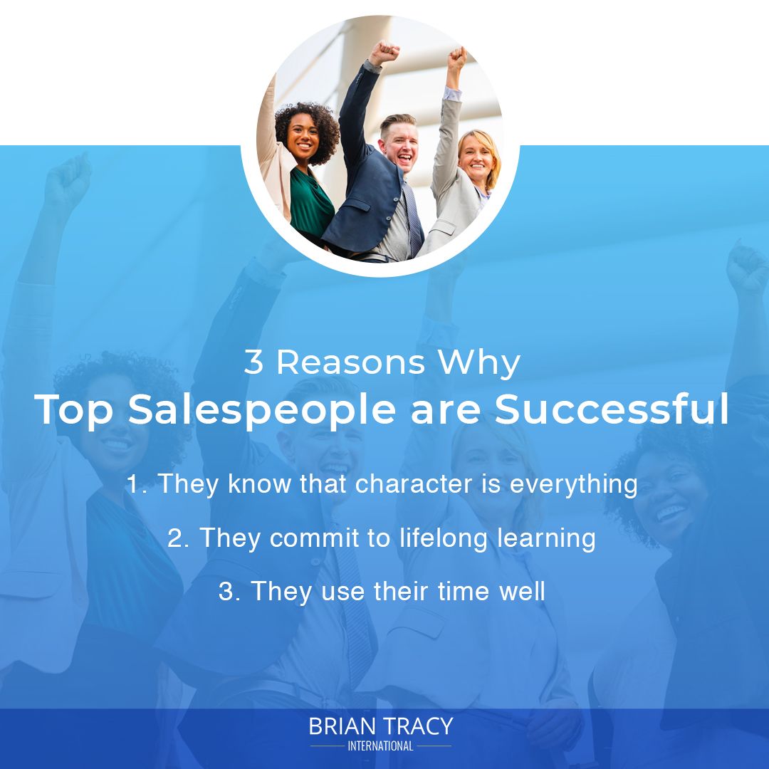 10 Reasons Why Top Sales People Are Successful Boost Your Sales