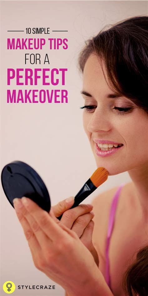 10 Simple Self Help Makeup Tips For A Perfect Makeover Makeup Tips