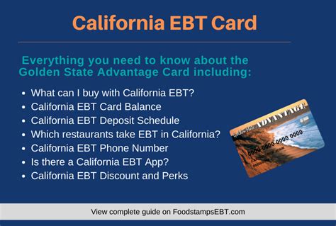 10 Ways To Make The Ultimate Ca Ebt Card Now