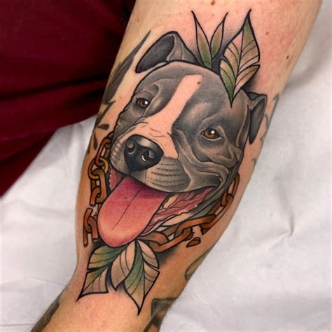 101 Amazing Pit Bull Tattoo Ideas You Will Love Outsons Men S