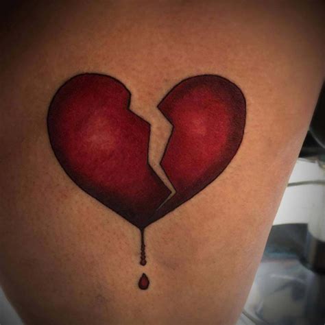 110 Heartsick Broken Heart Tattoo Designs With Meanings And Ideas