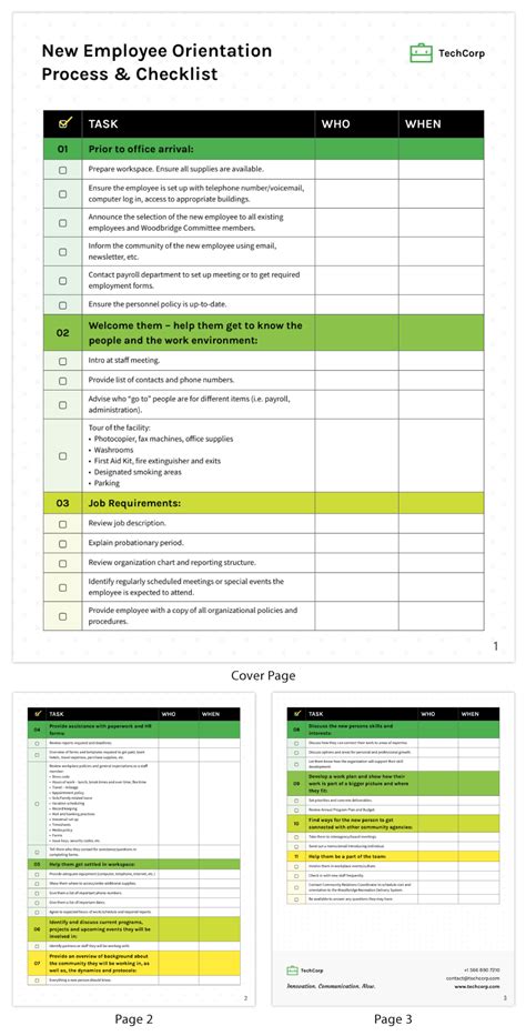 15 Best Standard Operating Procedure Checklist Templates