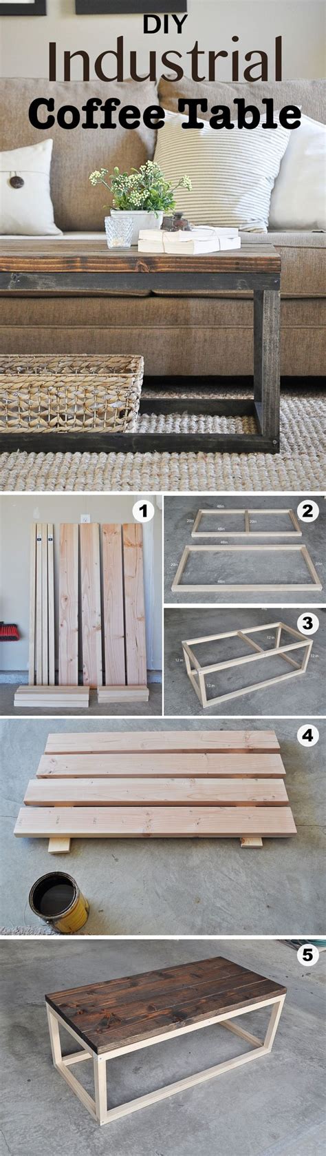 15 Creative Diy Coffee Table Ideas You Can Build Yourself Homelovr