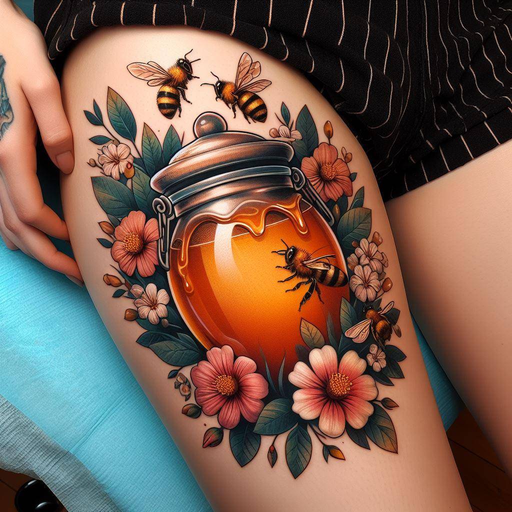 15 Honey Pot Tattoo Ideas: A Visual Journey