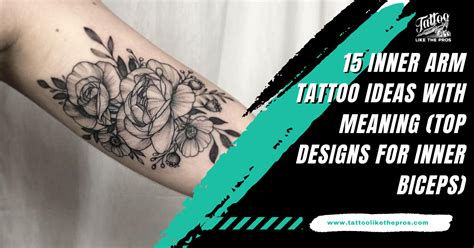 15 Inner Arm Tattoo Ideas With Meaning Top Designs