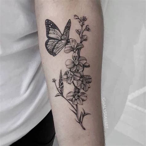 15 Larkspur Tattoo Ideas: A Comprehensive Collection