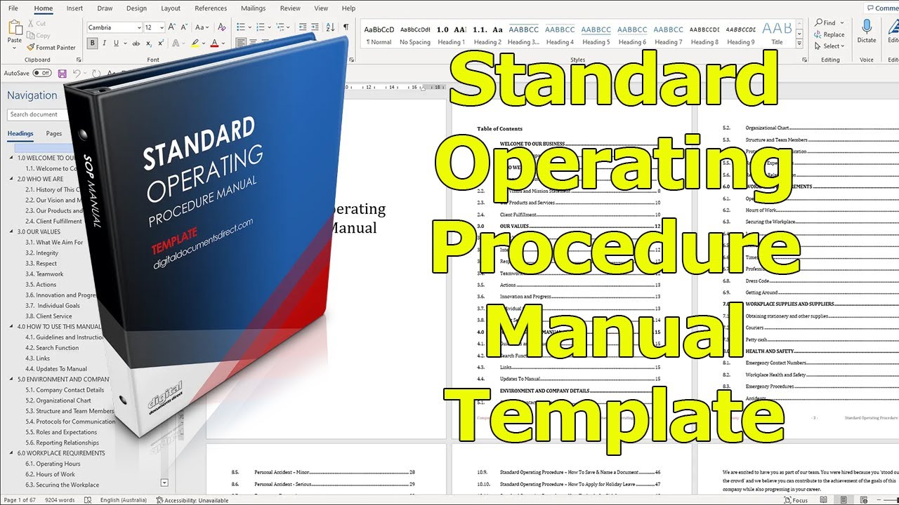 15 Standard Operating Procedure Templates For Teams