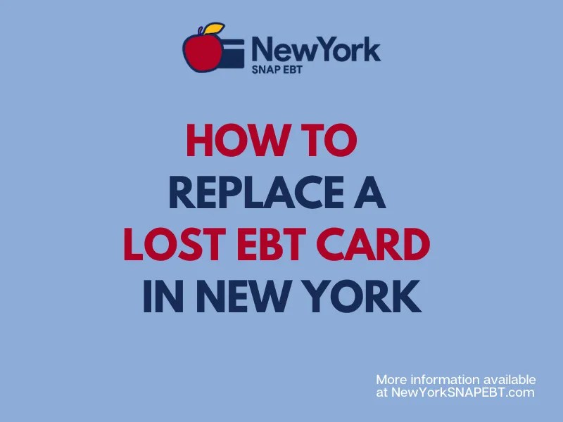 15+ Tips For Reporting And Replacing Your Ebt Card