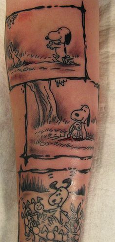 17 Best Images About Snoopy Peanuts Tattoos On Pinterest Cartoon