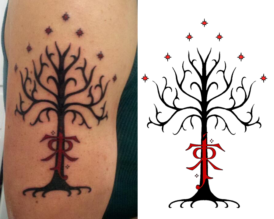 17 White Tree Of Gondor Tattoo Ideas: The Ultimate Guide To A Legendary Design