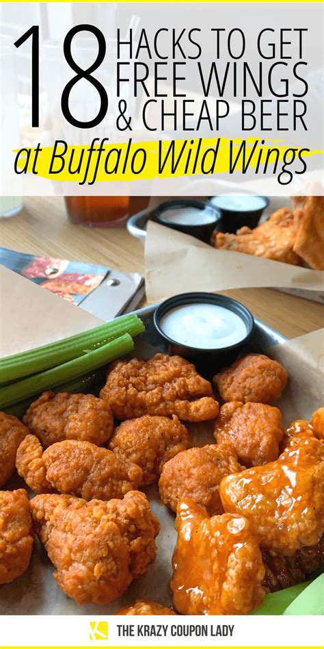 18 Buffalo Wild Wings Deals That Ll Get You Free Wings And Cheap Beer