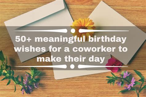 2. 5 Pro Ways To Create Birthday Greetings For Your Coworker Today