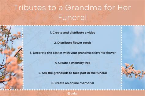 2. 8 Powerful Ways To Design A Heartfelt Tribute For Your Beloved Grandmother Now