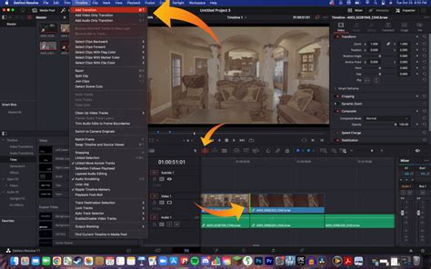 2 Ways To Add Transitions In Davinci Resolve Pro Tips