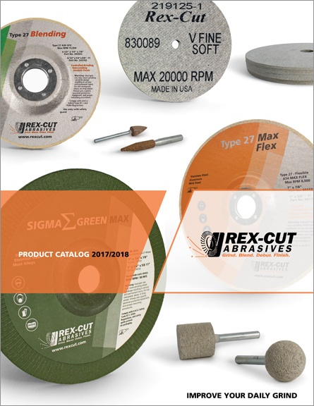 2017 2018 Rex Cut Abrasives Catalog Now Available