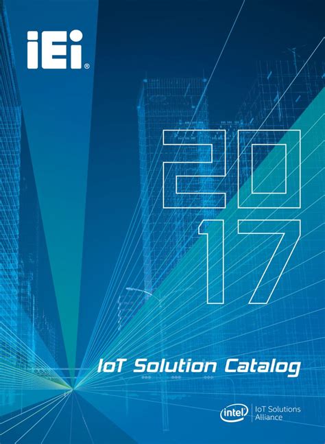 2017 Iot Solution Catalog Product Catalog Ieisolution Iei