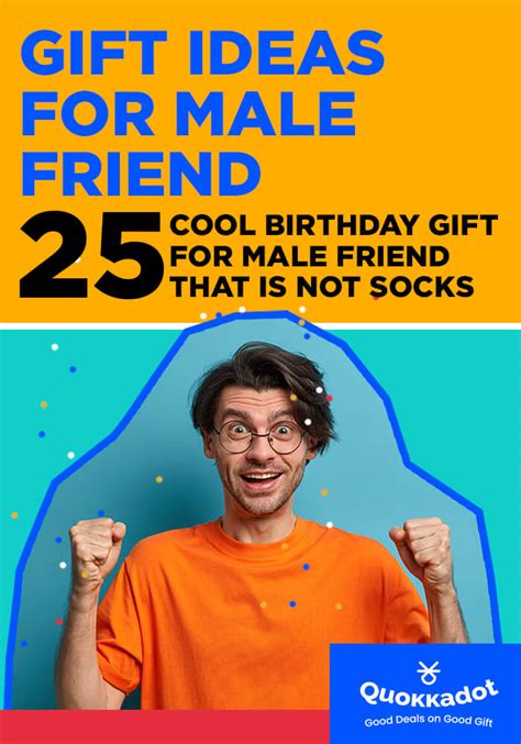 25 Cool Birthday Gifts For Male Friends That Are Not Socks Quokkadot