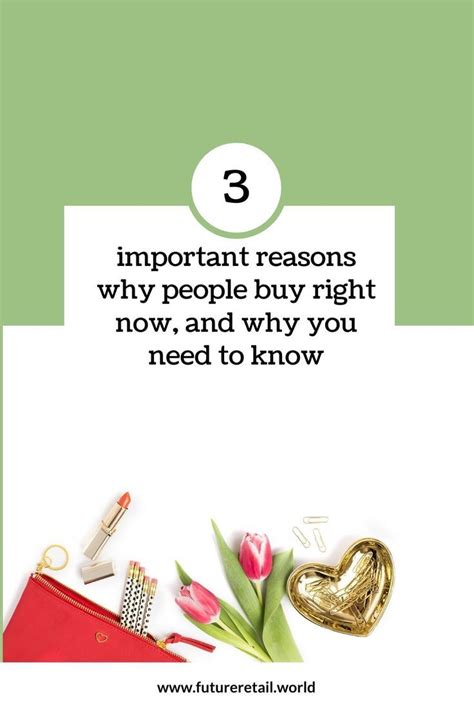 3 Important Reasons Why People Buy Right Now And Why You Need To Know