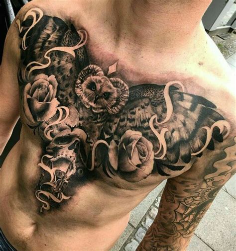 30 Coolest Chest Tattoos For Men To Try In 2024 Chest Tattoo Men