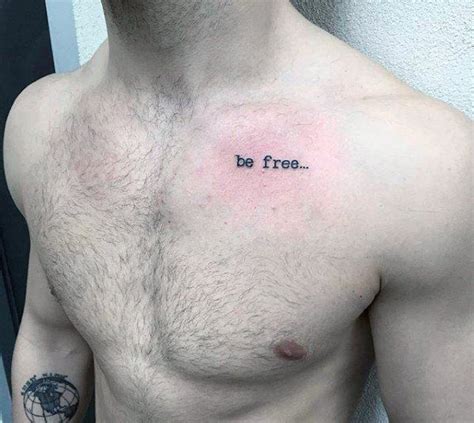 37 Simple Chest Tattoos For Men H Nh X M