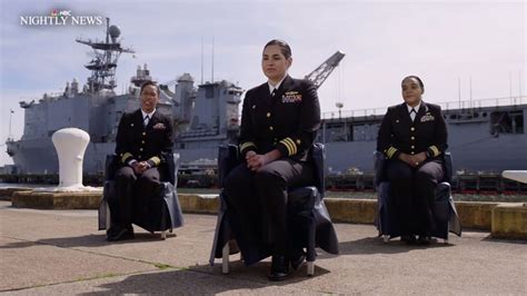 4 Female Navy Officers Make History Stress Importance Of Stem Education