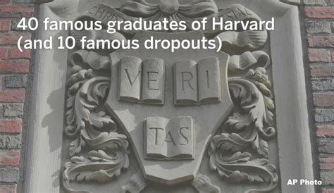 40 Famous Harvard Graduates And 10 Famous Harvard Dropouts Masslive Com