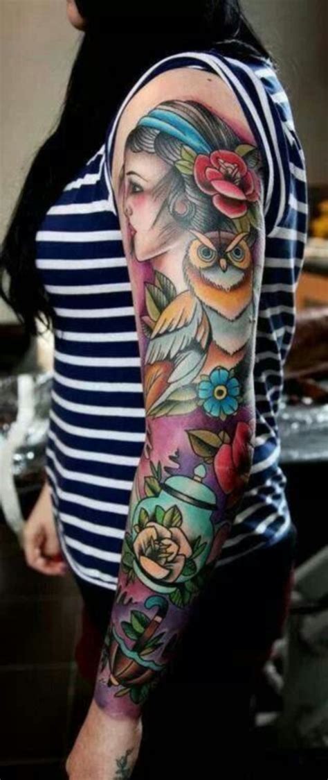 40 Full Sleeve Tattoo Designs To Try This Year