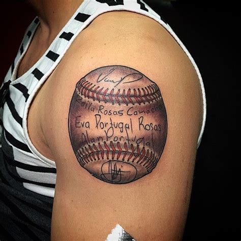 45 Sporty Baseball Tattoo Designs For The Love Of The Game Baseball