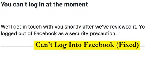 5 Ways To Fix Facebook Login Issues Fixed 2020