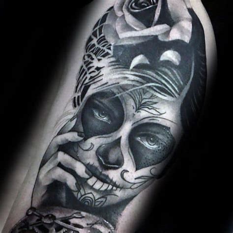 50 Amazing La Catrina Tattoo Designs For Men