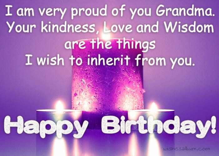 50 Happy Birthday Messages To Grandma Wishesalbum Com Happy