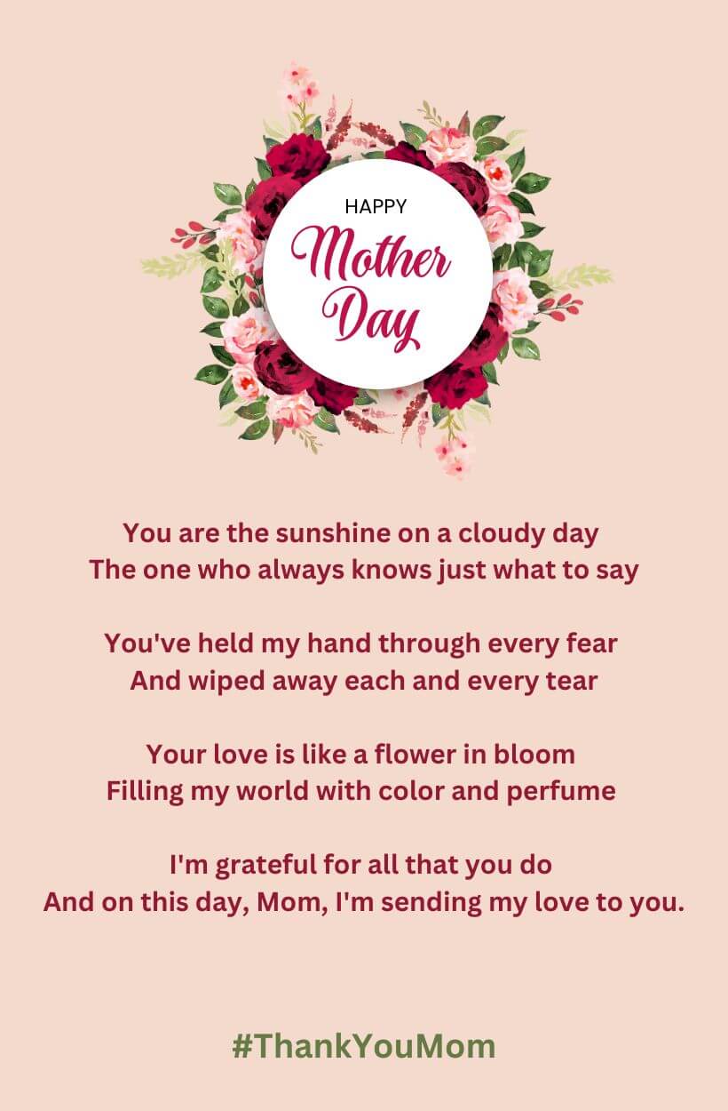 50 Mothers Day Love Poems 2023 Emotional