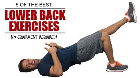 7 Best Lower Back Exercises To Strengthen Your Back Exercises