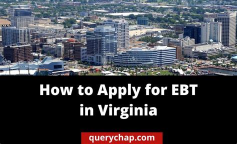 7 Expert Tips To Apply For Virginia Ebt Today