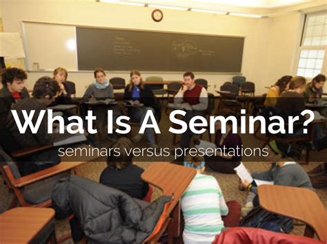 7+ Seminar Class Examples: A Comprehensive Guide To Interactive Learning