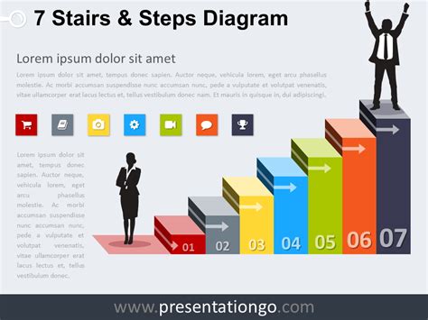 7 Steps Powerpoint Templates Diagrams