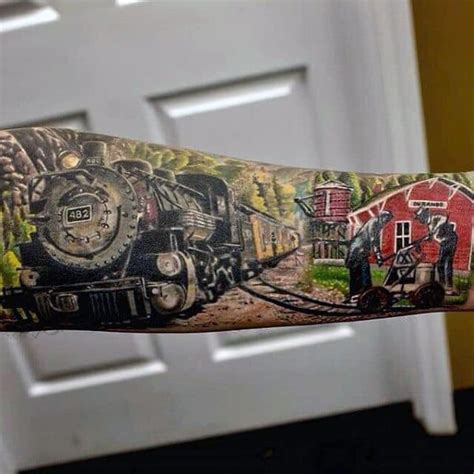 7 Ways To Create The Ultimate Railroad City Tattoo Today