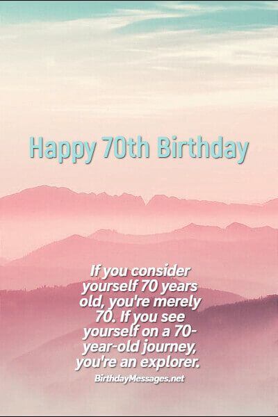 70Th Birthday Wishes 20 Best 70Th Birthday Quotes Happy 70 Birthday