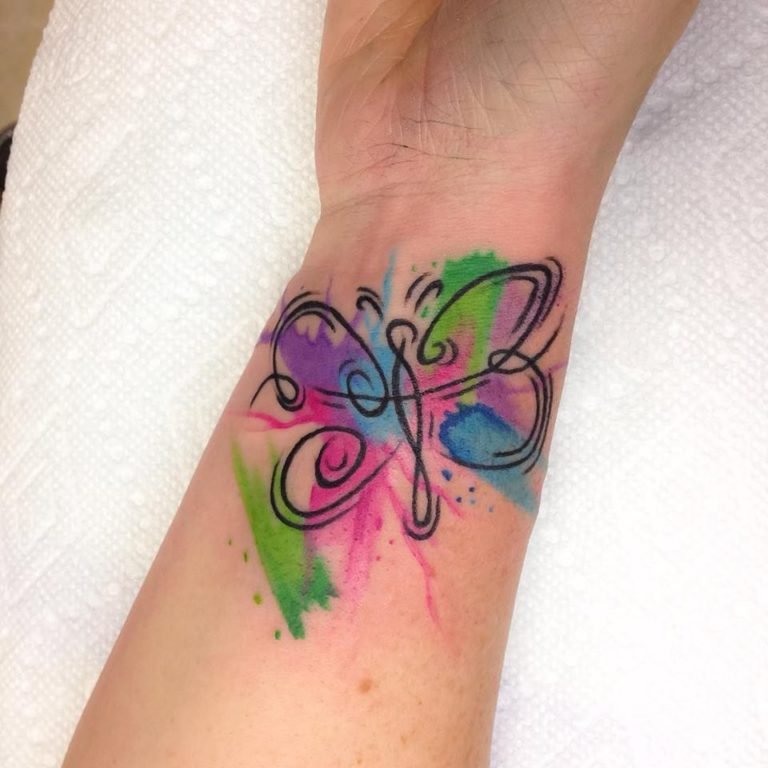 74 Wonderful Wrist Butterfly Tattoo Ideas That Every Girl Would Love