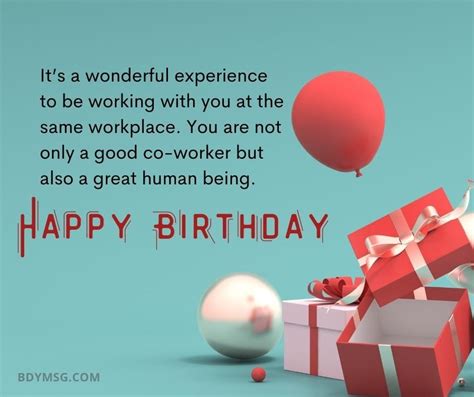 75 Best Happy Birthday Wishes For Coworkers