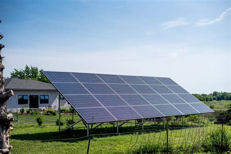 A Bright Idea Family Business Installs On Farm Solar Energy Systems In