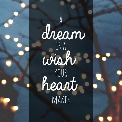 A Dream Is A Wish Your Heart Makes Snow Globe