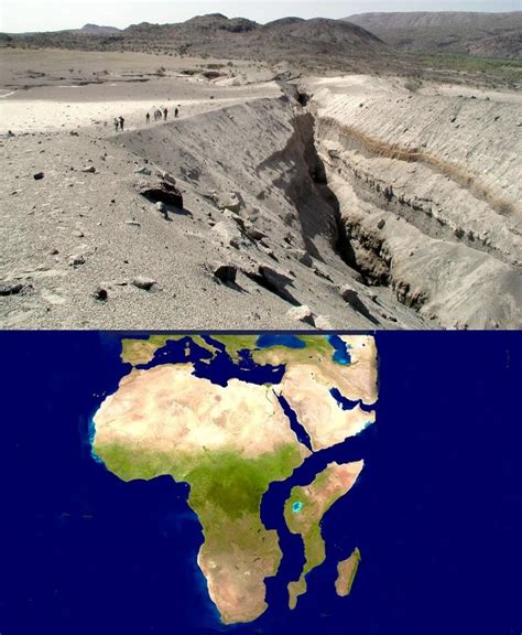 A New Ocean Is Forming In Africa Along A 35 Mile Crack That Opened Up