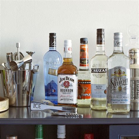 A Well Stocked Bar Is Easy To Start With The Proper Home Bar Essentials