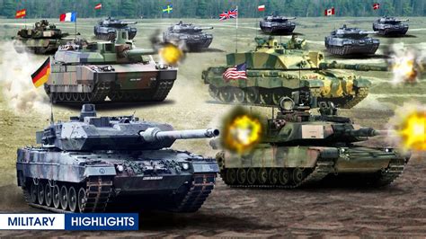 Abrams Leopard Leclerc And Challenger All Of The Nato S Best Tanks