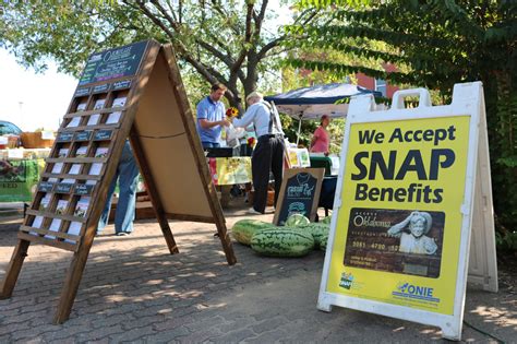 Accepting Ebt At Your Oklahoma Farmers Market Onie Project